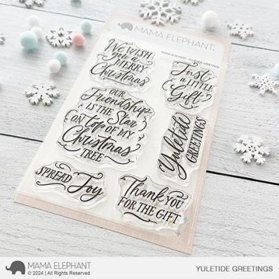 Mama Elephant Stempel - Yuletide Greetings